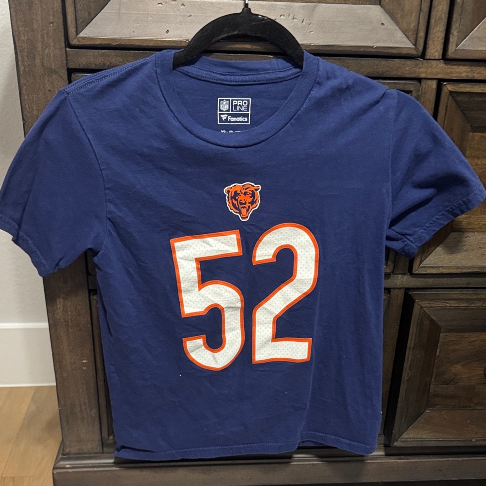 Fanatics Kids Navy and Orange Jersey